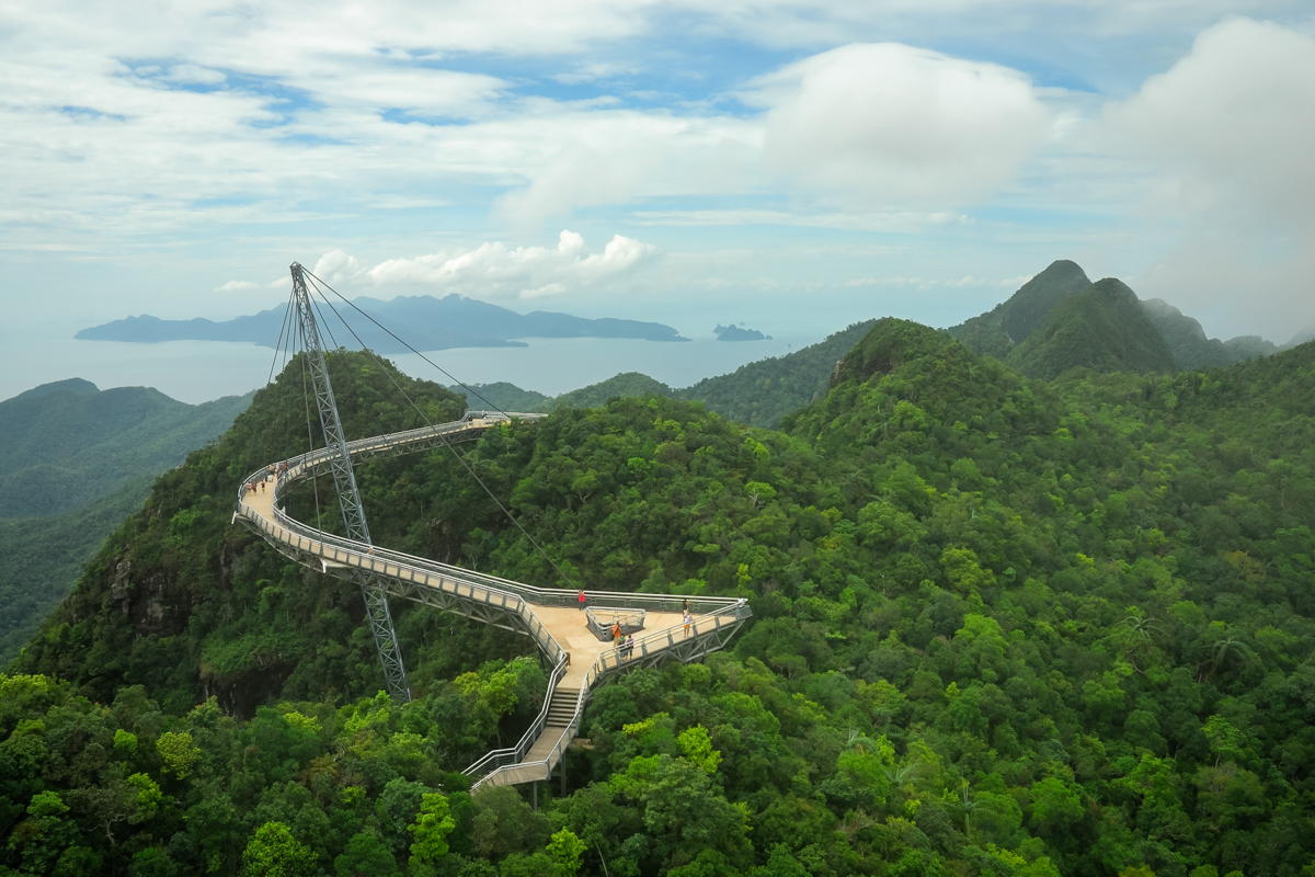 Небесният мост в Малайзия
