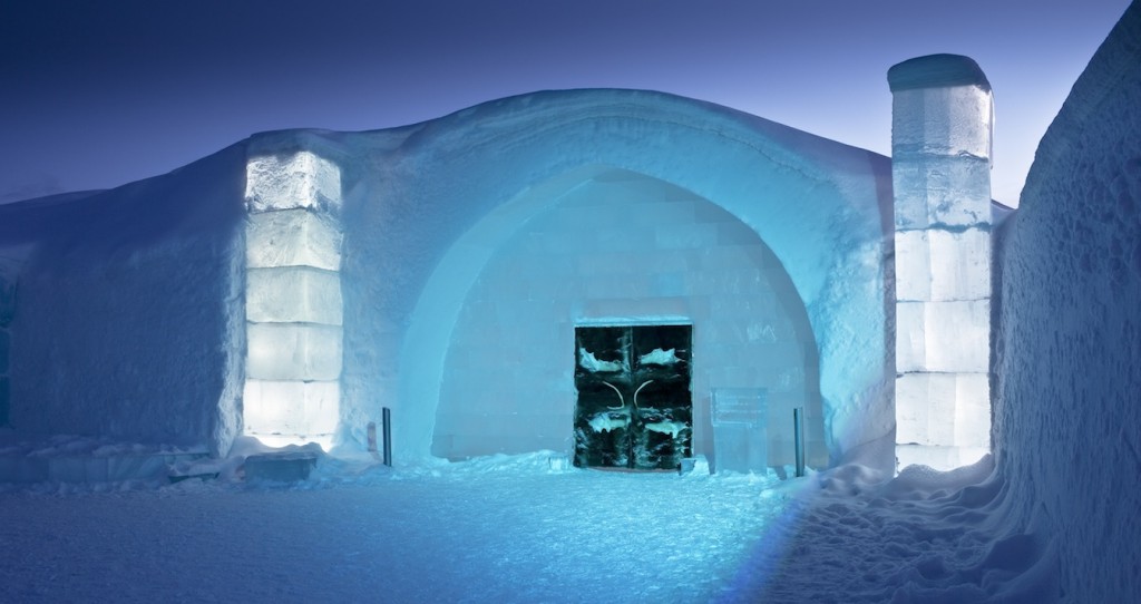 ice hotel (outside)